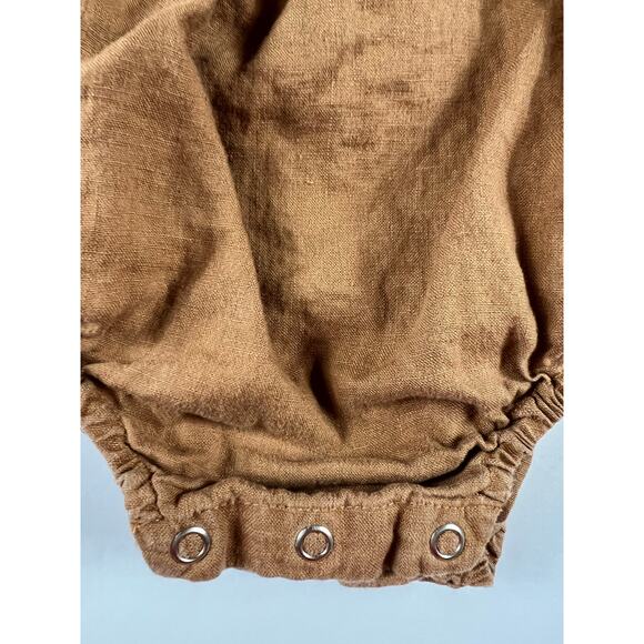 Rylee + Cru Ruffle Tank Eyelet Bubble Romper 18-24 months - Picture 6 of 7